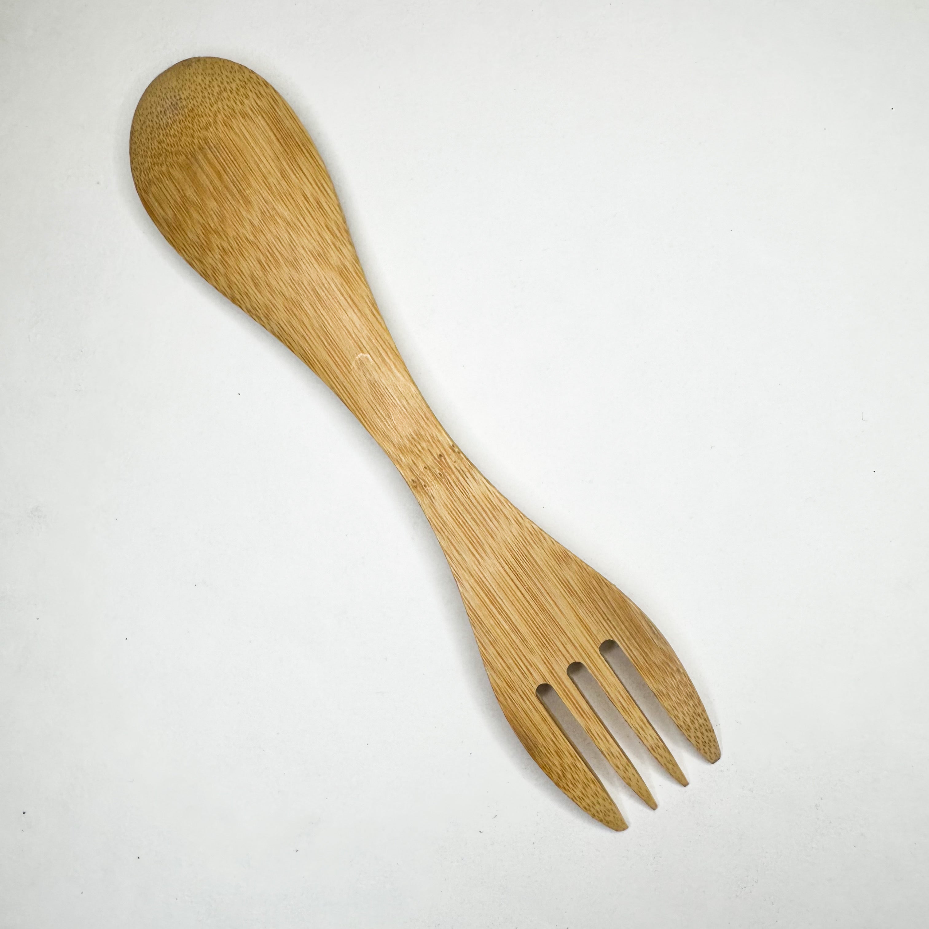 Natural Bamboo Spork – Perfect for Travel and Dining Out
